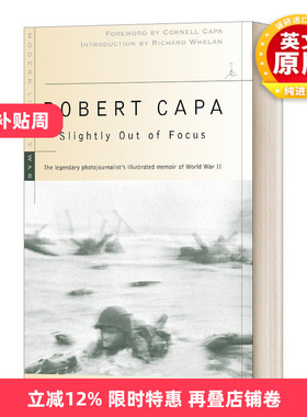 英文原版 Slightly Out of Focus 失焦 颤抖的镜头 卡帕战地摄影手记 英文版 进口英语原版书籍