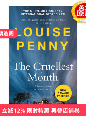 英文原版 The Cruellest Month 凶屋的诅咒 侦探悬疑推理小说 伽马什探长系列 露易丝·佩妮Louise Penny 英文版进口英语原版书籍