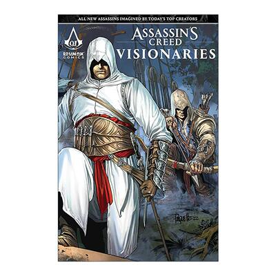 英文原版 Assassin's Creed Visionaries Vol 1 刺客信条 愿景 漫画卷一 英文版 进口英语原版书籍