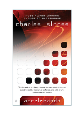 英文原版 Accelerando Singularity 03 末日奇点系列3 加速器 硬科幻小说 雨果奖得主Charles Stross 英文版 进口英语原版书籍