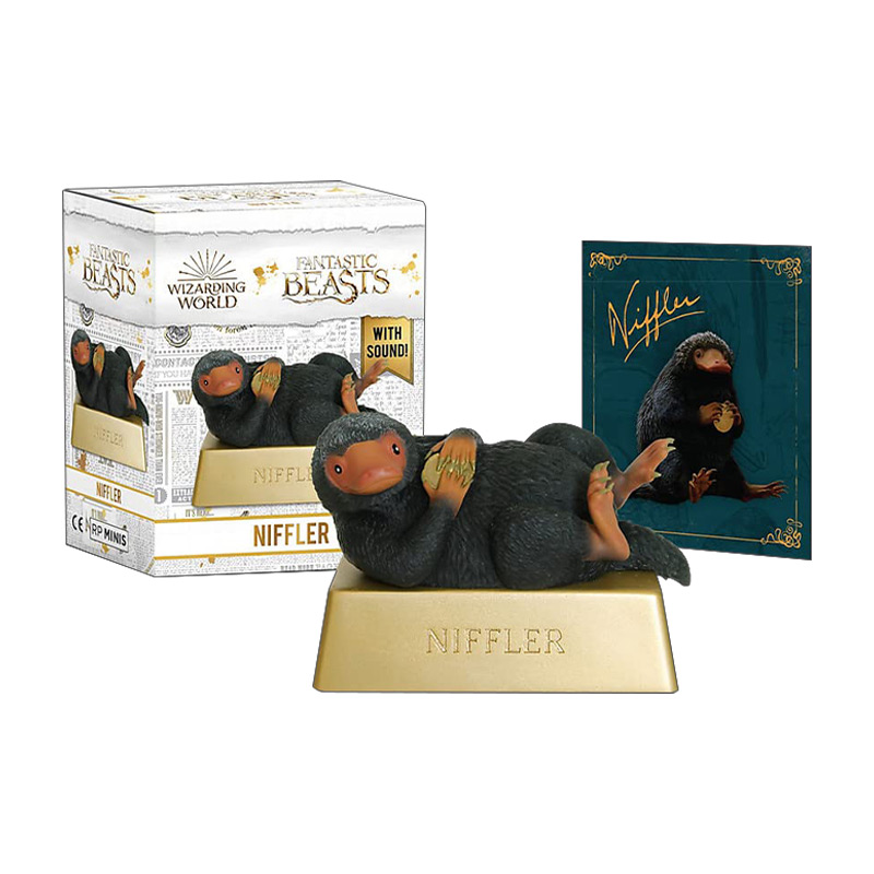 英文原版 Fantastic Beasts Niffler 神奇动物 嗅嗅 手办 可出声 英文版 进口英语原版书籍