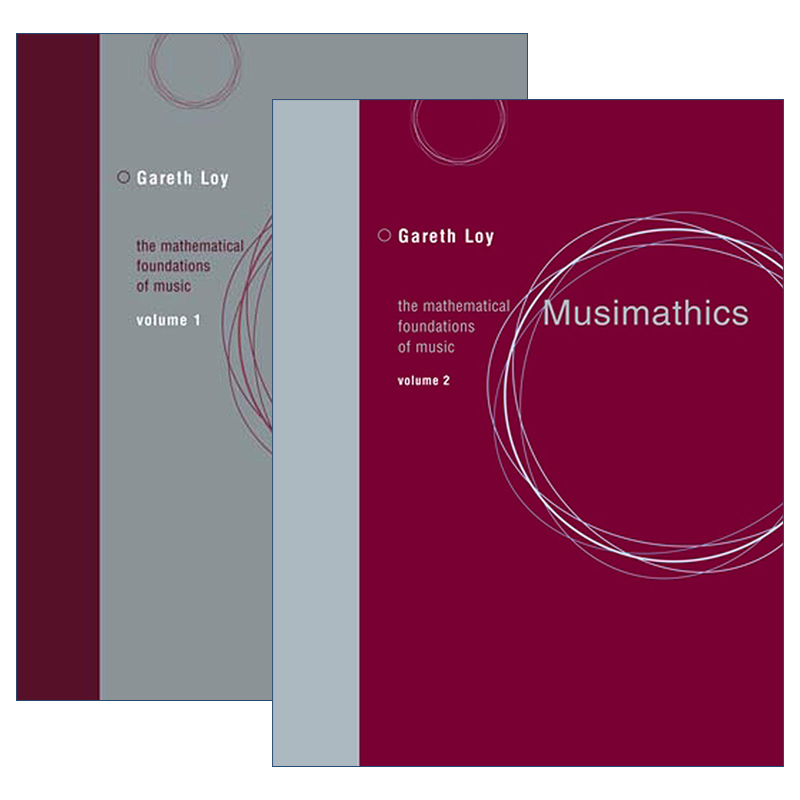 英文原版 Musimathics 音乐数学 2册 The MIT Press 音乐的数学基础 Gareth Loy 英文版 进口英语原版书籍