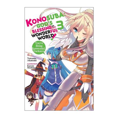 英文原版 Konosuba God's Blessing on This Wonderful World!  Vol. 3 为美好的世界献上祝福3 小说 英文版 进口英语原版书籍