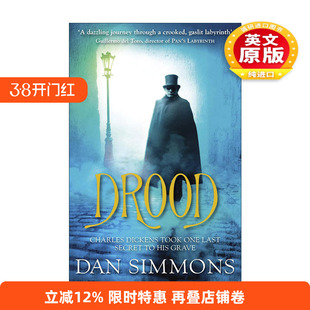 英文原版 Drood 谋杀狄更斯 侦探悬疑历史小说 雨果奖轨迹奖得主丹·西蒙斯 Dan Simmons 英文版 进口英语原版书籍