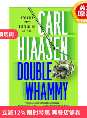 英文原版 Double Whammy Skink 01 祸不单行 推理小说 猫头鹰的叫声作者Carl Hiaasen 英文版 进口英语原版书籍