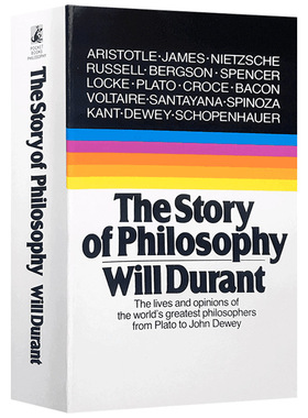 哲学的故事 英文原版 the story of philosophy 哲学入门读物 哲学家的生平与哲学观点 哲学简史 威尔杜兰特 will durant 进口书