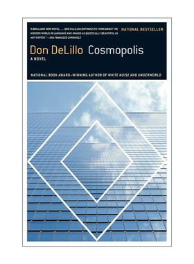 英文原版 Cosmopolis 大都会 唐德里罗 英文版 进口英语原版书籍