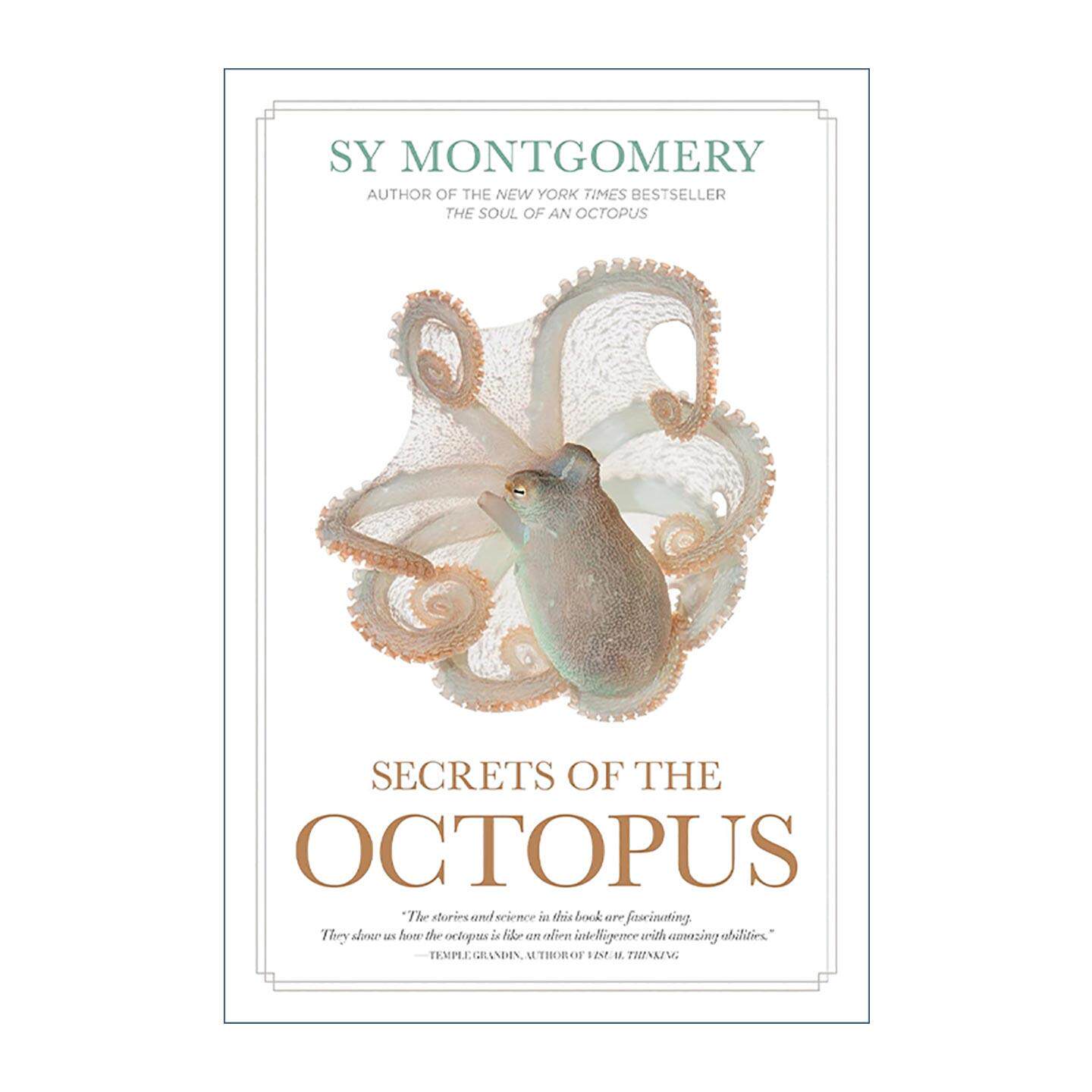 英文原版 Secrets of the Octopus 章鱼的秘密 海洋生物科普百科 美国国家地理 Sy Montgomery 英文版 进口英语原版书籍