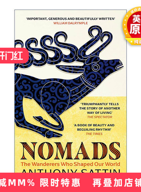 英文原版 Nomads The Wanderers Who Shaped Our World 游牧的历史 塑造我们世界的流浪者 英文版 进口英语原版书籍
