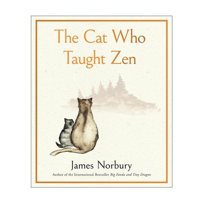 英文原版 The Cat Who Taught Zen 教禅的猫 精装插图版 英文版 进口英语原版书籍