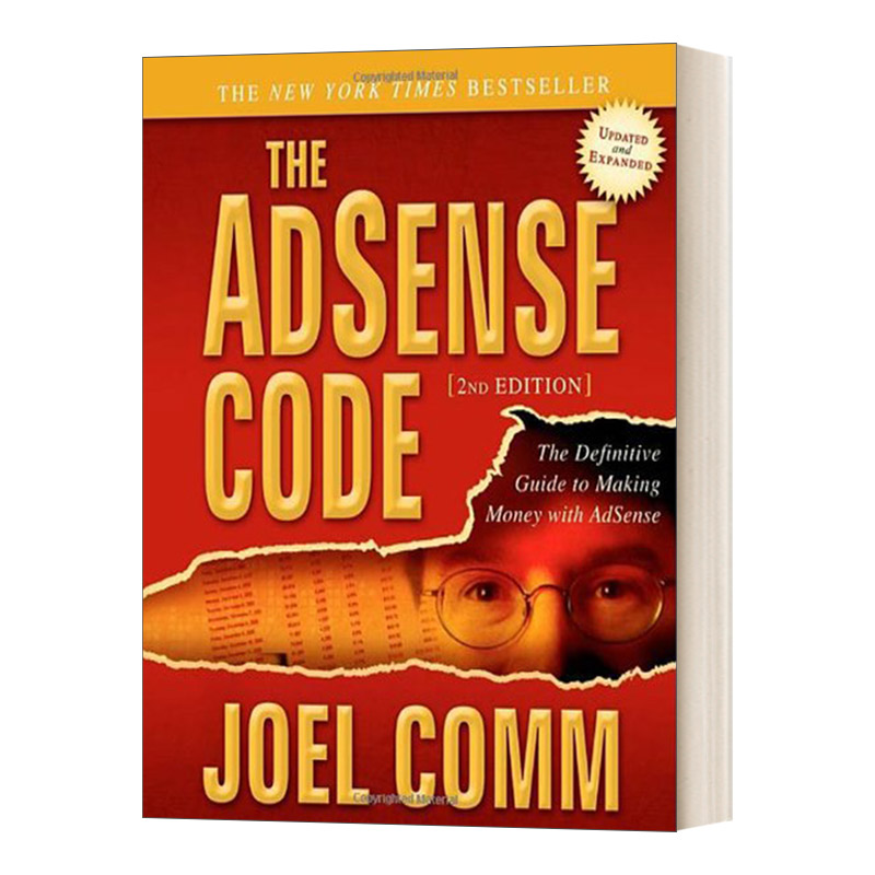 英文原版 The AdSense Code What Google Never Told You about Making Money with Adsense用谷歌关键词广告赚大钱英文版进口书-封面