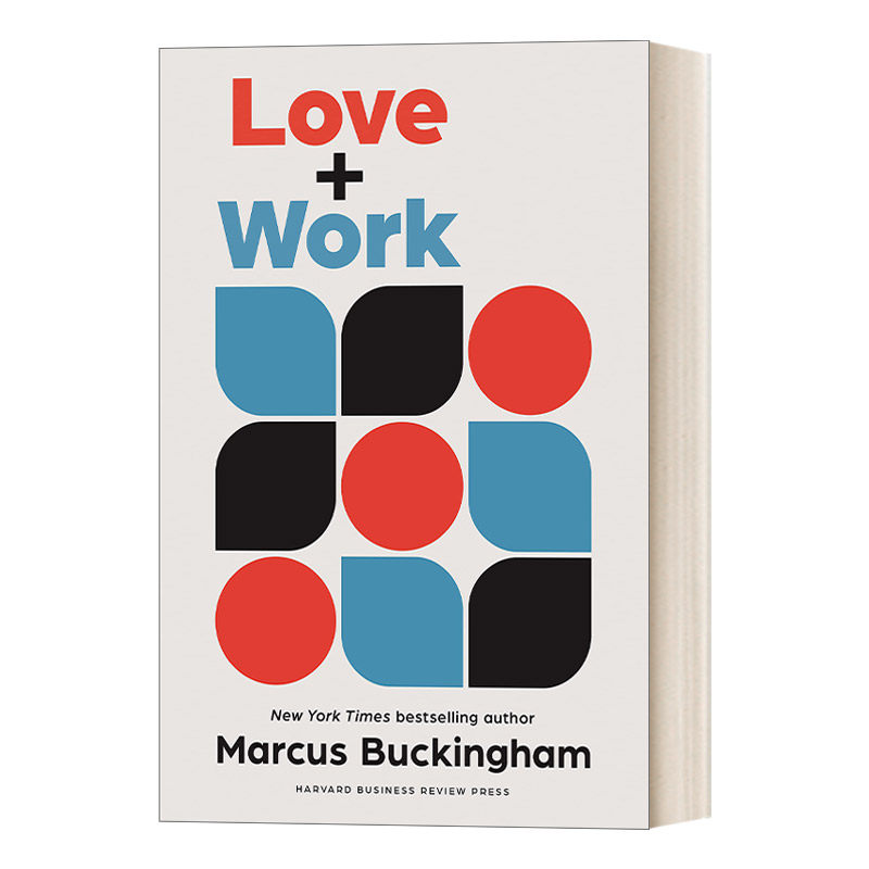 英文原版 Love and Work 爱与工作 如何找到你所爱的，爱你所做的并在你的余生都做这件事 哈佛商业评论 精装 英文版 进口英语书籍