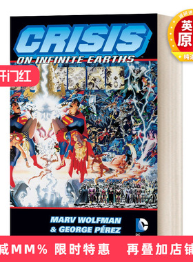 英文原版 Crisis On Infinite Earths 地球危机 英文版 进口英语原版书籍