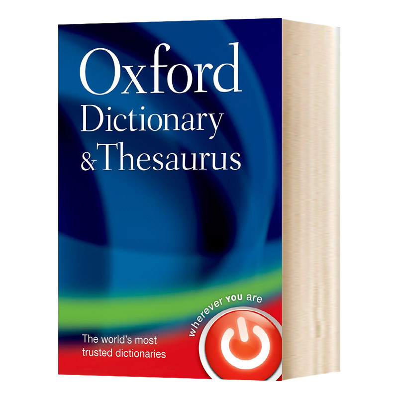 英文原版精装 Oxford Dictionary and Thesaurus牛津词典和词库第2版英文版