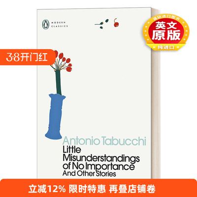 英文原版 Little Misunderstandings of No Importance 无足轻重的小误会 安东尼奥 塔布其 企鹅现代经典 英文版 进口英语原版书籍