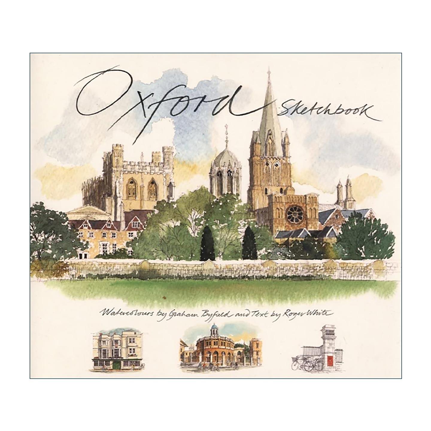 英文原版 Oxford Sketchbook 牛津水彩写生簿画册精装 英文版 进口英语原版书籍