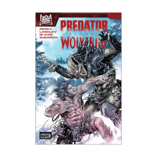 Benjamin 书籍 vs. 进口英语原版 英文版 Percy 漫威漫画 掠夺者大战金刚狼 Wolverine Predator 英文原版