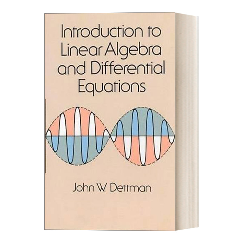 英文原版 Introduction to Linear Algebra and Differential Equations 线性代数与微分方程导论 Dover数学丛书 英文版 进口书籍