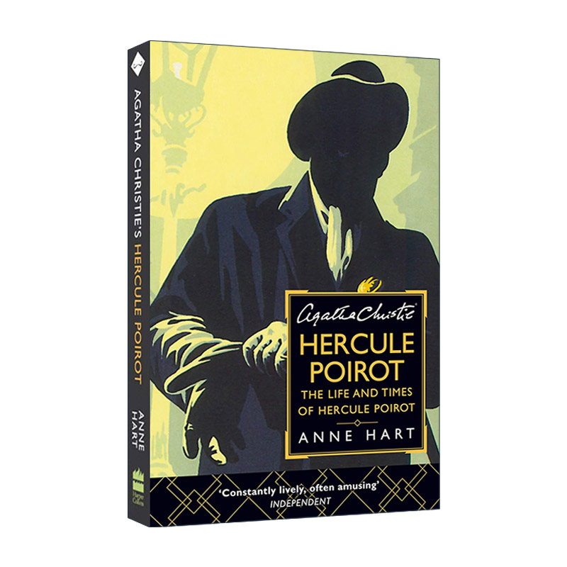 英文原版 Agatha Christie's Hercule Poirot大侦探波洛传阿加莎克里斯蒂笔下经典人物传记历史英文版进口英语原版书籍