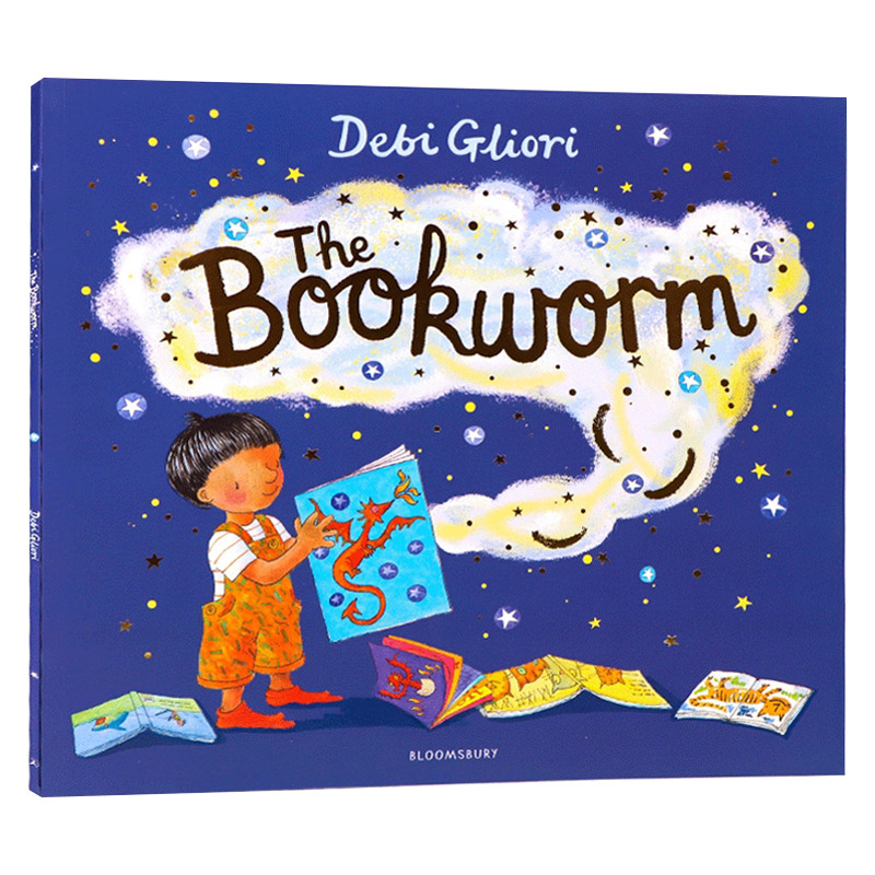 英文原版 the bookworm 书呆子 适合任何想要养宠物的孩子 儿童英语