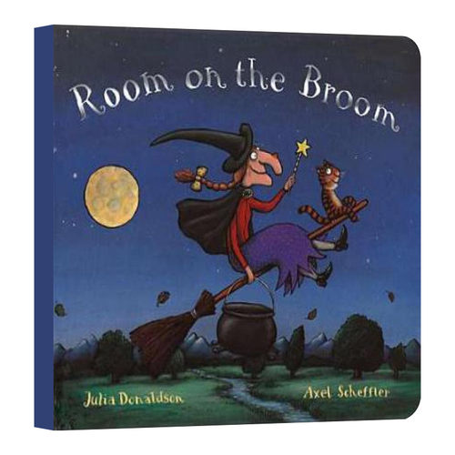 英文原版 Room on the Broom 女巫扫帚排排坐 儿童绘本 万圣节读物 扫帚板上的房间 英文版 进口英语原版书籍