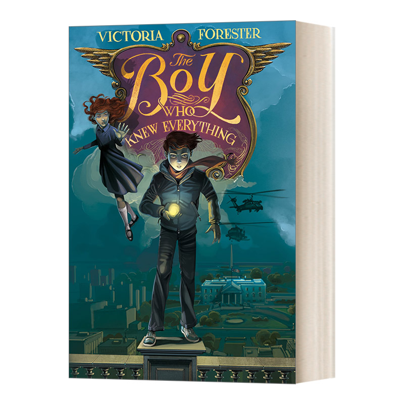 英文原版 The Boy Who Knew Everything 无所不知的男孩 英文版 进口英语原版书籍