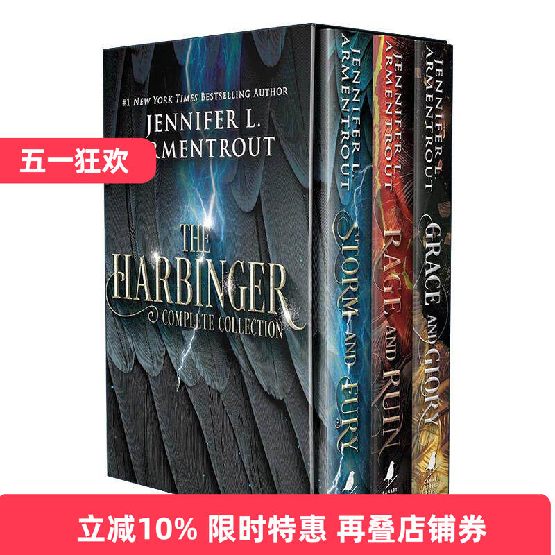 英文原版 Harbinger Series Box Set 先兆3册盒装 奇幻浪漫小说 英文版 进口英语原版书籍