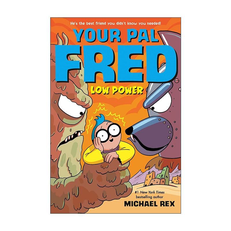 英文原版 Your Pal Fred 2 Low Power 你的朋友弗雷德2 科幻漫画 帮帮机器人系列作者迈克尔·雷克斯 英文版 进口英语原版书籍