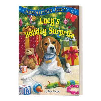英文原版 Absolutely Lucy 07 Lucy's Holiday Surprise 绝对的露西系列7 露西的假日惊喜 儿童章节桥梁书 英文版 进口英语原版书
