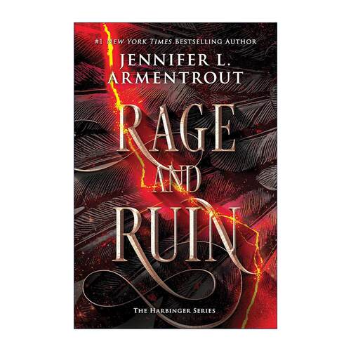 英文原版 Rage and Ruin 愤怒与毁灭 先兆2 奇幻浪漫小说 英文版 进口英语原版书籍