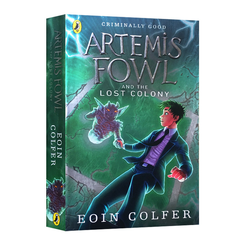 英文原版 artemis fowl and the lost colony 阿特米斯奇幻历险5 恶魔