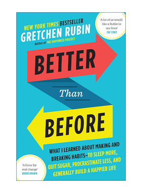 英文原版 Better Than Before 好习惯的秘密 比从前更好 格雷琴·鲁宾 Gretchen Rubin 英文版 进口英语原版书籍