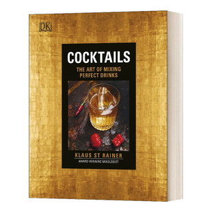 鸡尾酒 经典 进口英语原版 精装 书籍 英文版 Cocktails 调酒指导参考读物 英文原版 70种鸡尾酒配方指南