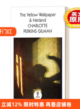 英文原版 The Yellow Wallpaper & Herland 黄色墙纸 她的国 夏洛特 珀金斯 吉尔曼 柯林斯经典系列 新版 英文版 进口英语书籍