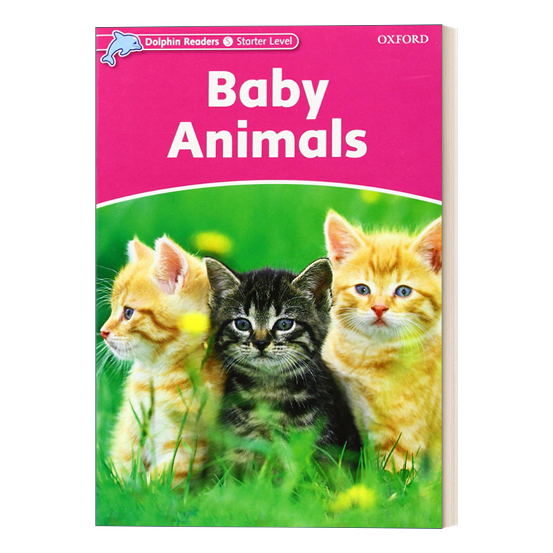 英文原版 Dolphins Starter Baby Animals牛津海豚读物入门级 小动物 英文版 进口英语原版书籍