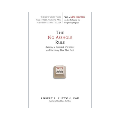 英文原版 The No Asshole Rule 论浑人 企业管理职场手册 英文版 进口英语原版书籍