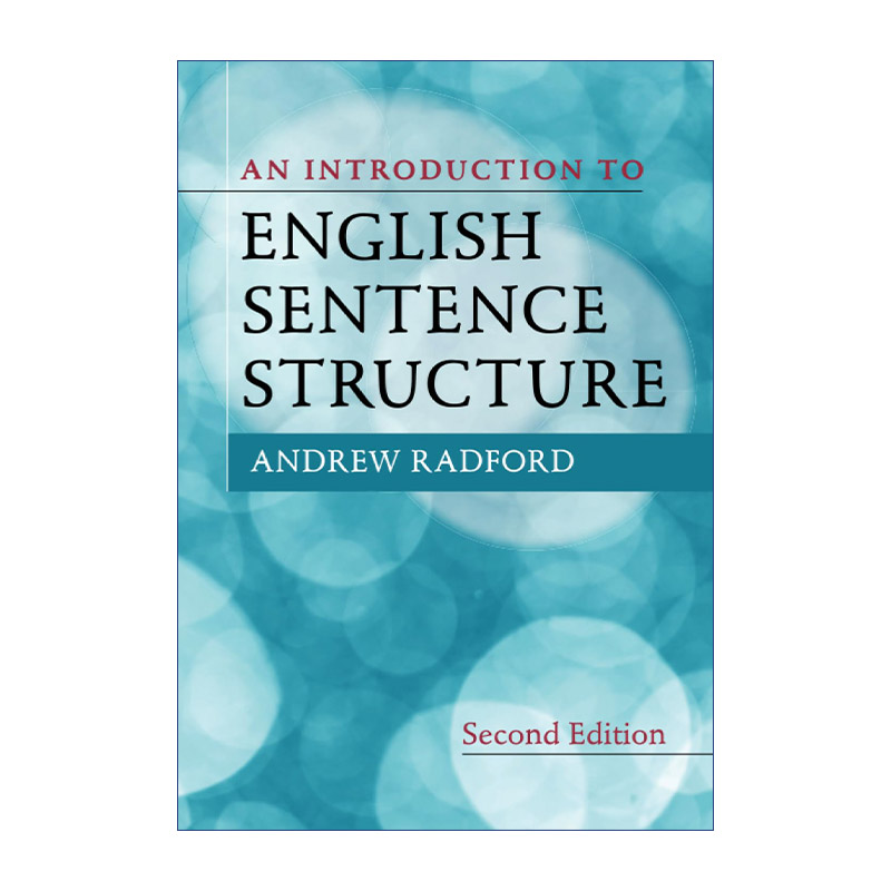 英文原版 An Introduction to English Sentence Structure 英语句子结构导论 Andrew Radford 英文版 进口英语原版书籍