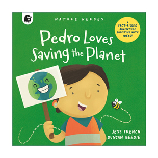 Saving the 进口英语原版 Pedro 书籍 英文版 Loves 佩德罗热爱拯救地球3 英文原版 Planet