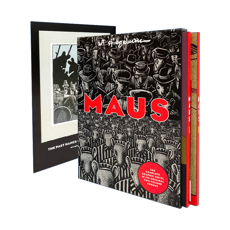 英文原版 Maus I & II Paperback Box Set 鼠族 普利策获奖漫画 40周年纪念版 英文版 进口英语原版书籍