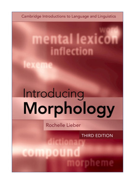英文原版 Introducing Morphology 形态学导论 剑桥语言和语言学导论系列 英文版 进口英语原版书籍