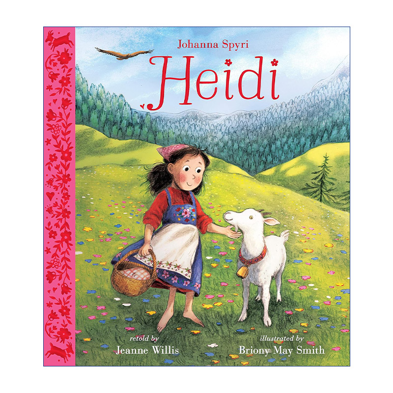 英文原版绘本 Heidi 海蒂 Briony May Smith插画 精装 经典儿童文学 英文版 进口英语原版书籍