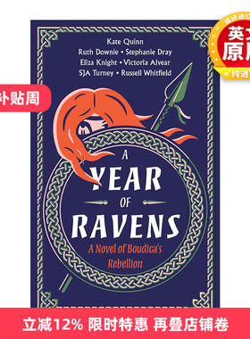 英文原版 A Year of Ravens 乌鸦之年 布迪卡叛乱 历史小说 亚马逊畅销书作者Kate Quinn 英文版 进口英语原版书籍