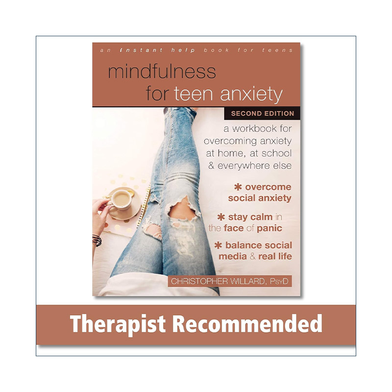 英文原版 Mindfulness for Teen Anxiety 青少年抗焦虑手册 哈佛大学心理学家给父母和孩子的成长课 英文版 进口英语原版书籍