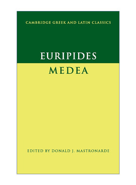 英文原版 Euripides: Medea 欧里庇得斯 剑桥希腊拉丁语经典系列 原文加学者注释 英文版 进口英语原版书籍