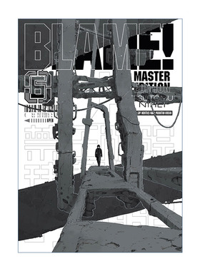 英文原版 Blame 6 探索者系列6 日本科幻漫画 Tsutomu Nihei贰瓶勉 英文版 进口英语原版书籍