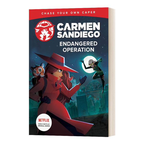 英文原版 Endangered Operation Graphic Novel 神偷卡门4 电影漫画故事图画书 Netflex剧 英文版 进口英语原版书籍儿童全英语书