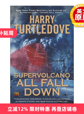 英文原版 Supervolcano 02 All Fall Down 超级火山系列2 全部陨落 科幻小说 雨果奖得主Harry Turtledove英文版 进口英语原版书籍