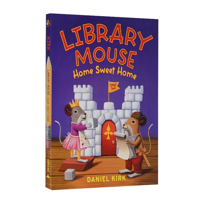 英文原版绘本 Library Mouse: Home Sweet Home 图书馆的老鼠 启蒙绘本 精装 英文版 进口英语原版书籍儿童全英语书