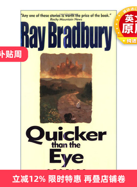 英文原版 Quicker Than the Eye 温柔的谋杀 雷布拉德伯里 英文版 进口英语原版书籍