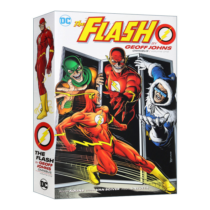 英文原版 The Flash by Geoff Johns Omnibus Vol. 1 闪电侠 1 精装 英文版 进口英语原版书籍 the flash omnibus